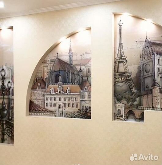 Художник Роспись стен Аэрография