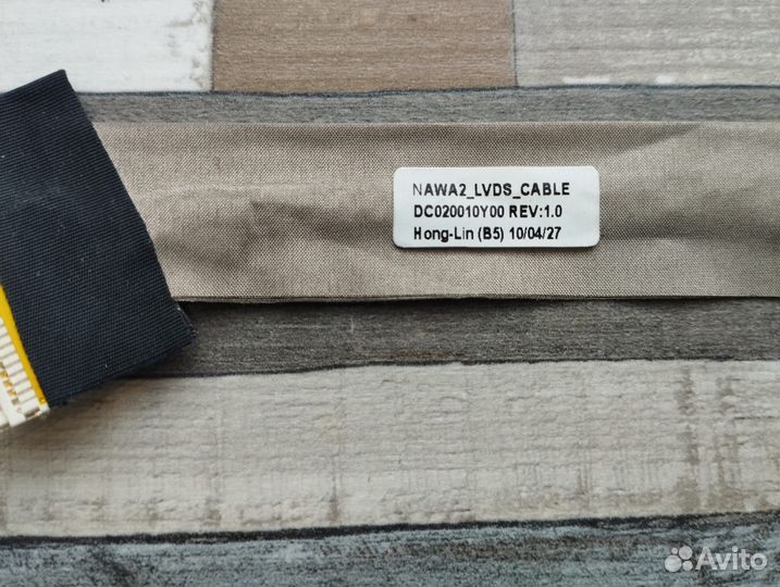 Шлейф матрицы ноутбука Lenovo G555,G550