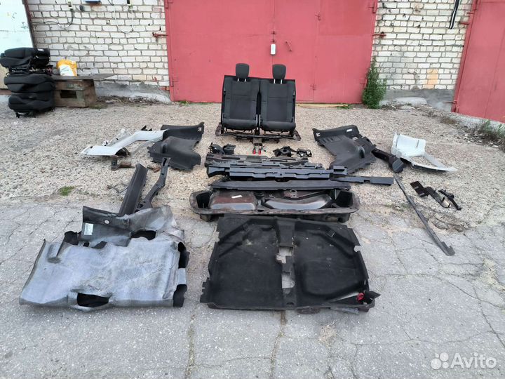 Renault Grand Scenic 3 третий ряд сидений комплект