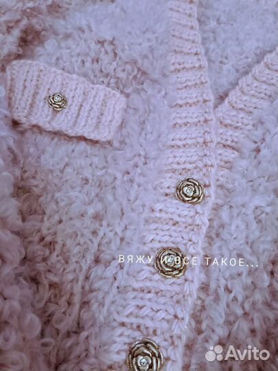 Кардиган кофта из букле размер s/m