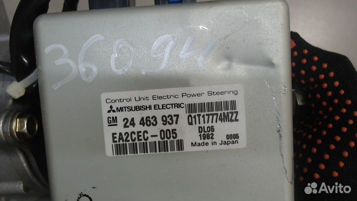 Электроусилитель руля Opel Corsa C, 2002