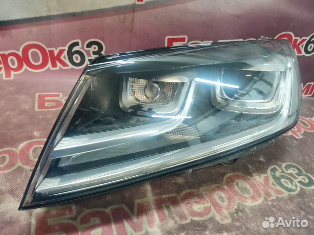 Фара передняя левая Volkswagen Touareg
