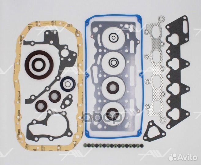 Полный набор прокладок mitsubishi 4G18 dohc 16V