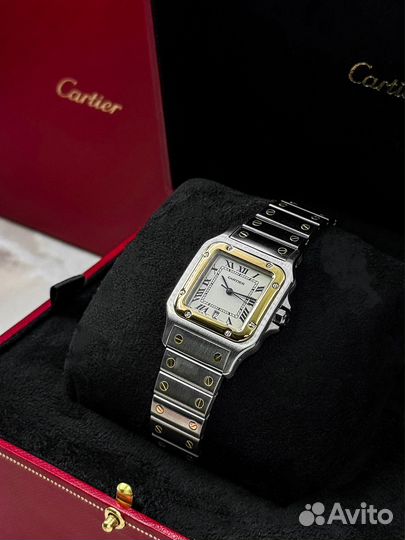 Cartier Santos Galbee Lady Quartz