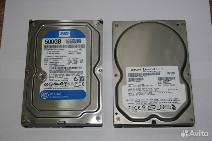 Жесткие диски HDD 80 160 320 250 500 1000