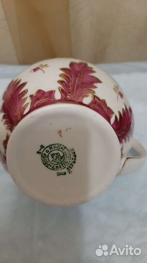 Чайный сервиз вербилки СССР, салатник Италия