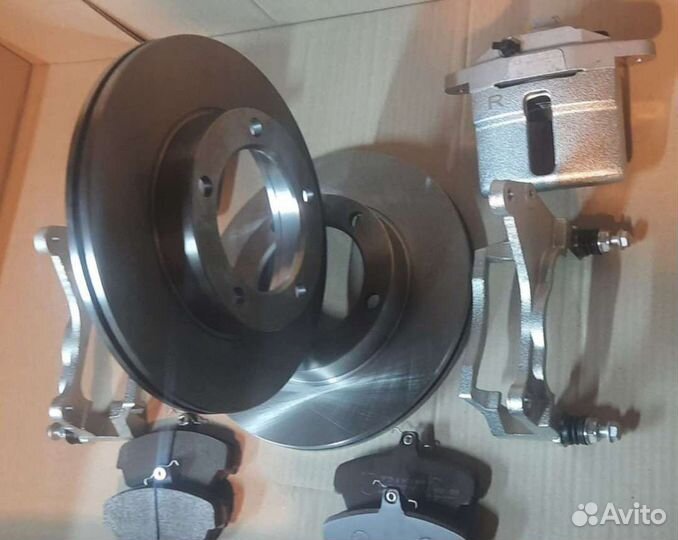 Комплект вентилируемых тормозов tornado нива шеви