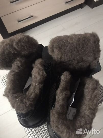 Ботинки зимние новые