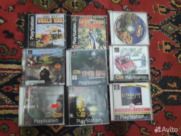 Диски для Sony PlayStation 1