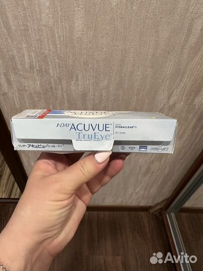 Линзы Acuvue1-Day TruEye,Однодн., +3.75 /14.2 /8.5