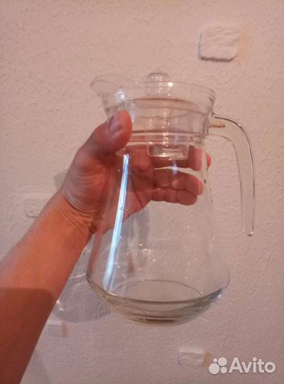 Кувшин (графин) стеклянный 1,5литра