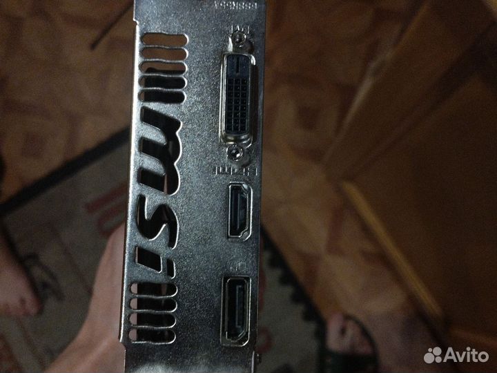 Видеокарта MSI AMD Radeon RX550/550 series 4 GB