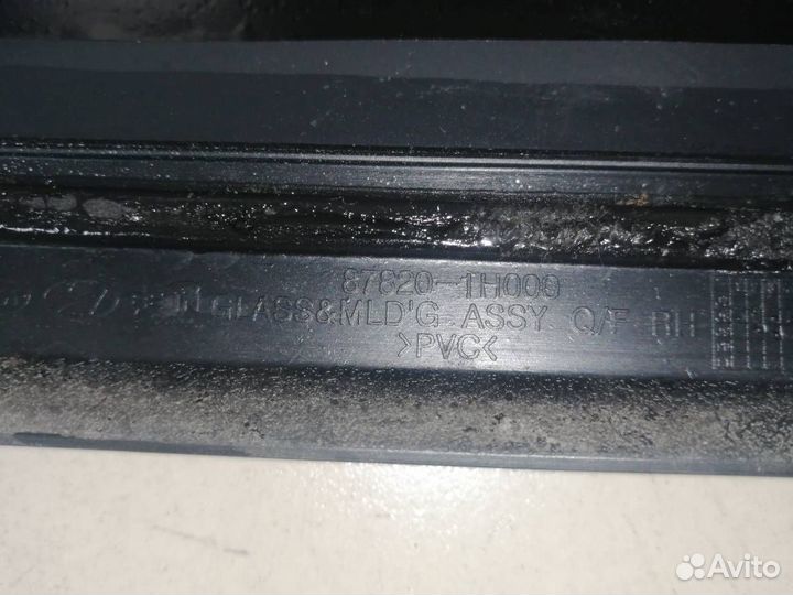 Стекло кузовное глухое правое Kia Ceed ED 2007-201