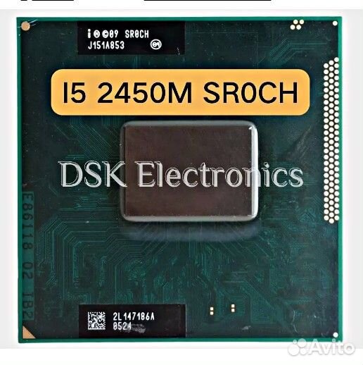 Процессор Intel i5/i7-2630QM/2640M/3630QM ноутбук