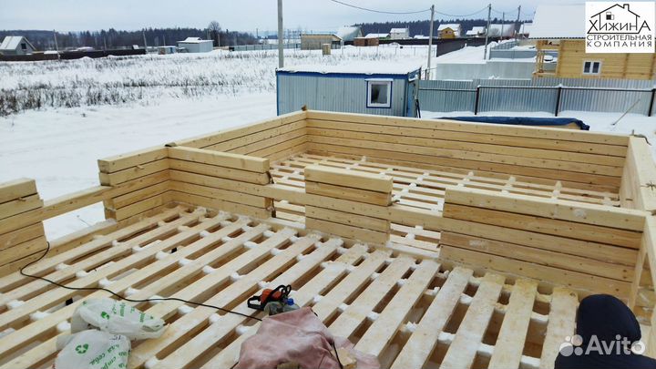Дома срубы из бруса 6х9 строительство отделка