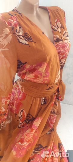 Шикарное платье на запах Англия р.48-50