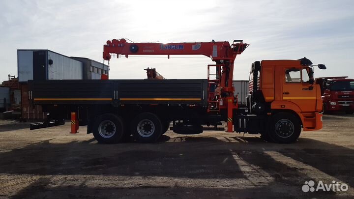 КамАЗ 65115 с КМУ, 2023