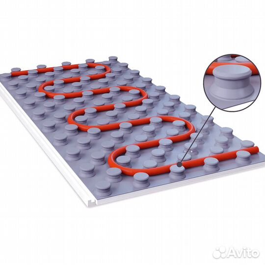 Труба для теплого пола damento PE-RT type II 16x2.0 200 м (200/200)