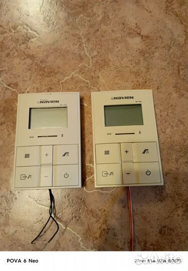 Пульт управления газового котла navien