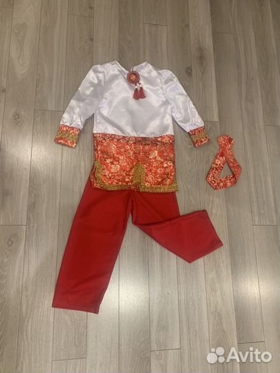 Новогодний костюм для мальчика 110 Богатырь