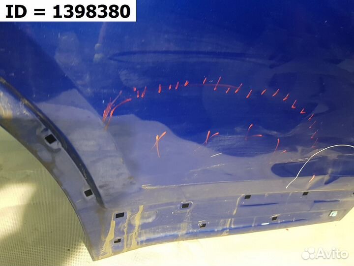 Дверь задняя правая Hyundai Creta