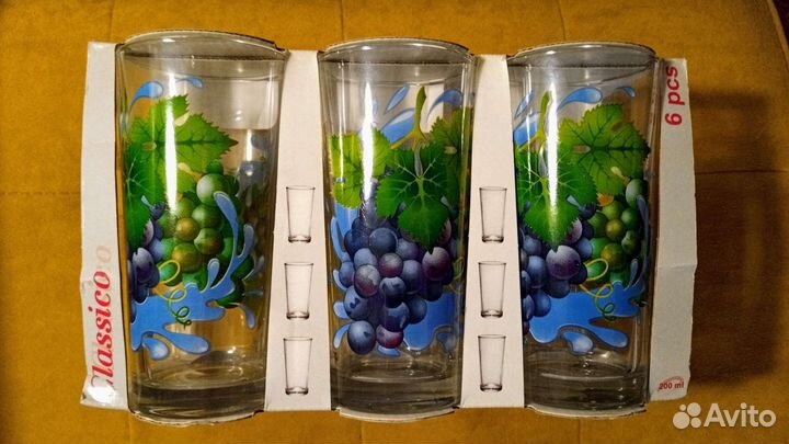 Стаканы 6 шт (Россия)