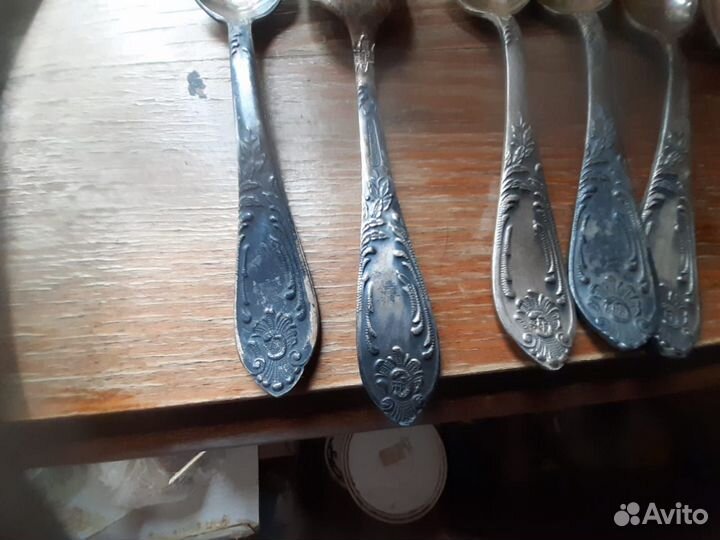 Ложка чайная мельхиор СССР