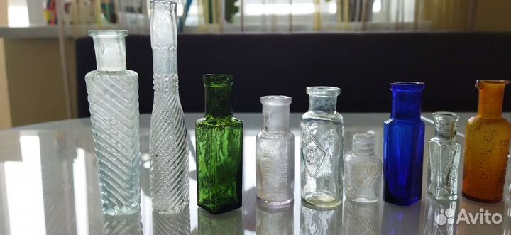 Бутылочки старинные