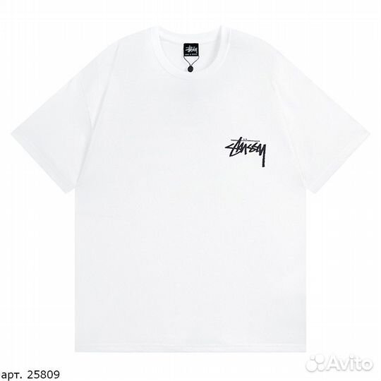 Футболка Stussy белая