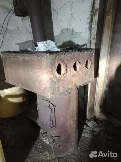 Печь буржуйка для гаража