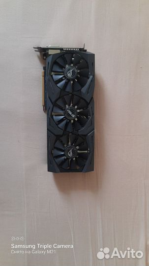 Видеокарта gtx 1060 6gb asus strix