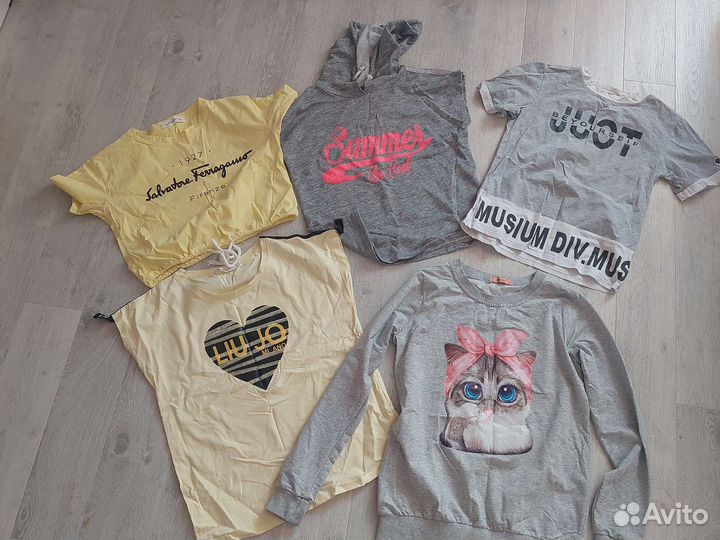 Вещи пакетом на девочку-подростка