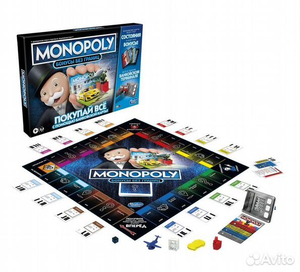 Игра настольная Monopoly Монополия Бонусы без гран