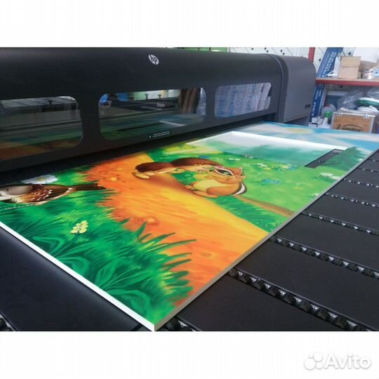 Цветная уф-печать на любых материалах