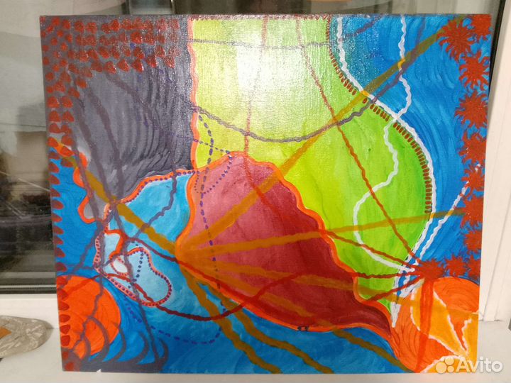 Картина акрил 50 на 60