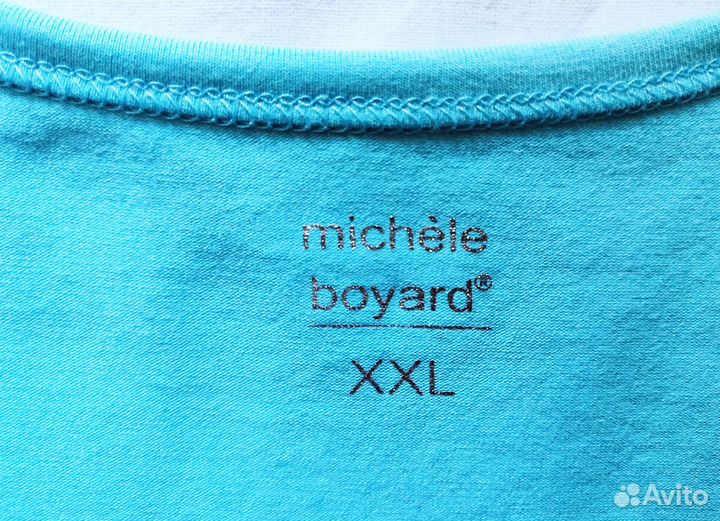 Футболка Michelle Boyard 50 бирюзовая Германия