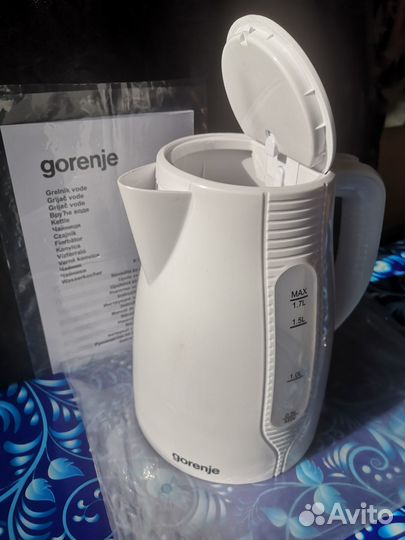 Чайник Gorenje K17WII электрический 1.7л. Новый