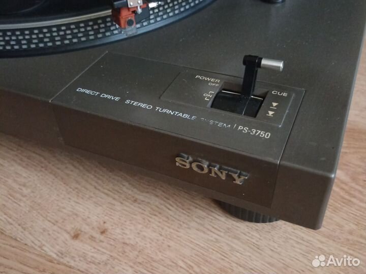 Проигрыватель винила sony ps-3750