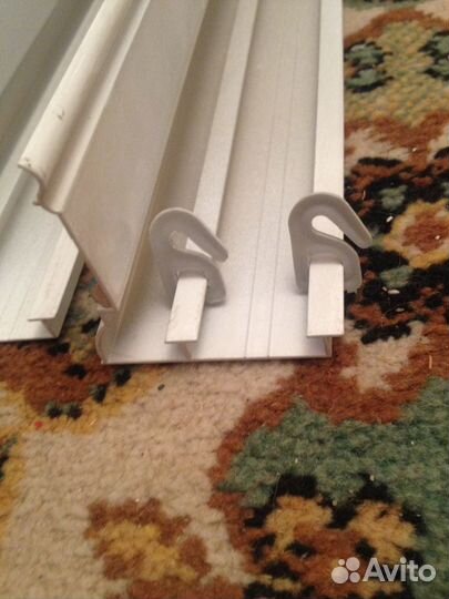 Карниз потолочный алюминиевый для штор