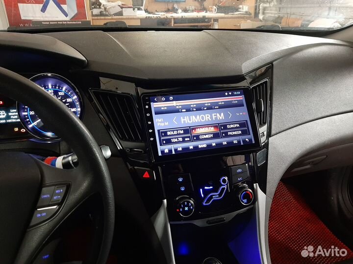 Android магнитола Hyundai Sonata YF, есть Teyes