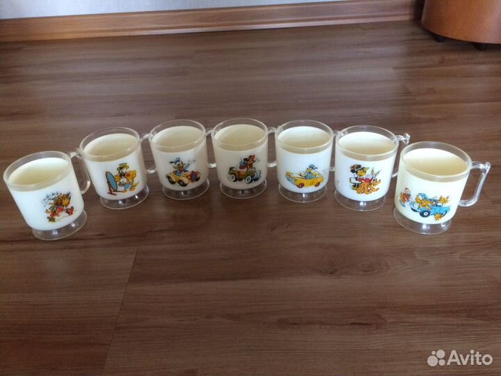 Кружечки пластик