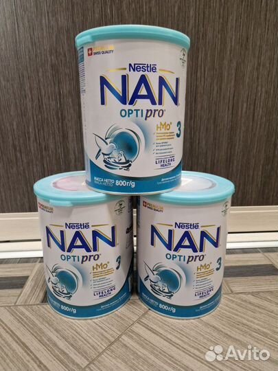 Детская смесь Nan optipro 3