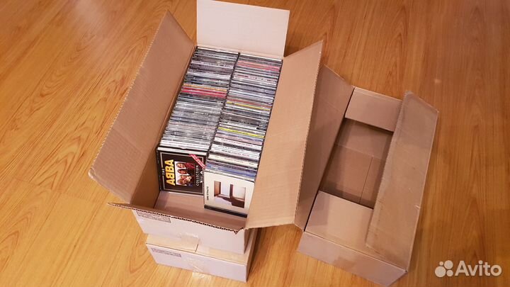 Коробки для хранения CD дисков, боксов