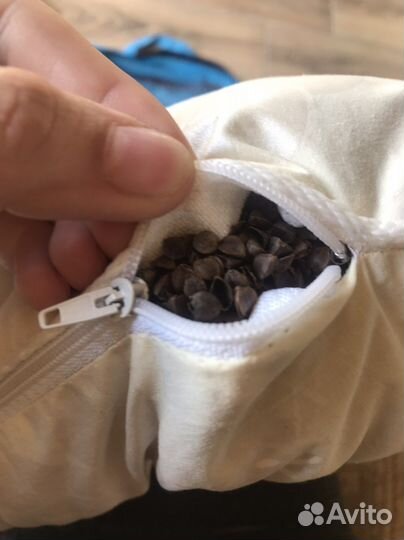 Подушка дорожная из гречишной лузги