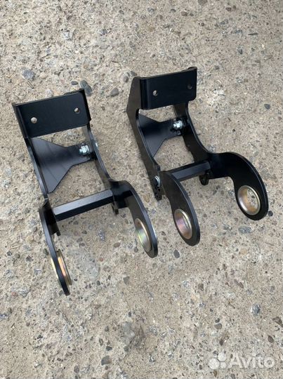 Подъем оси SAF. Кронштейны подьема оси ленивец