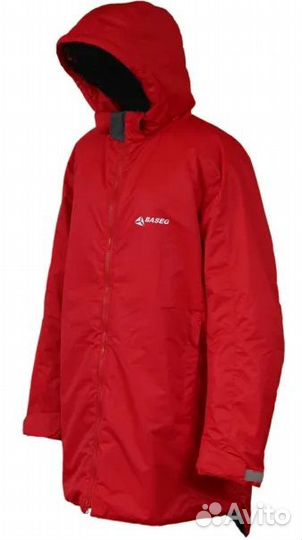 Басег Утепленный Плащ Спорт Красный 51315, 51316