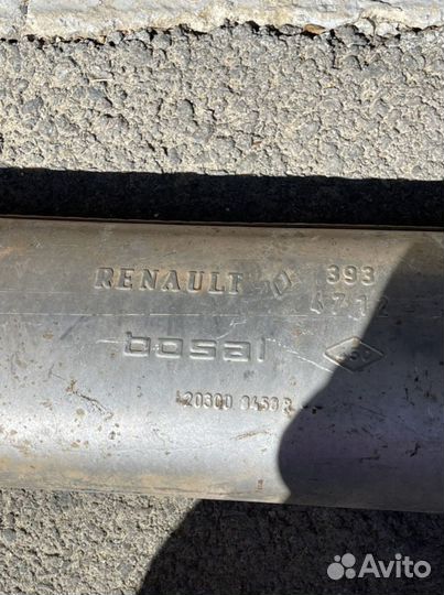 Резонатор на nissan almera g15 и Рено Логан