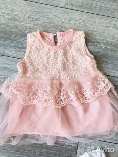 Платье боди для девочки