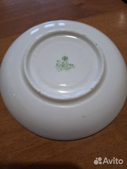 Чашка с блюдцем Кузнецов две пары