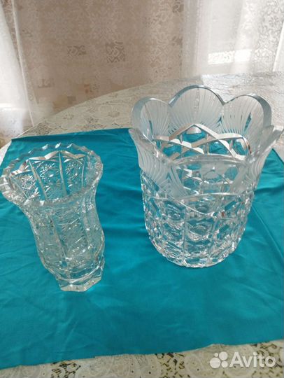 Ваза хрусталь